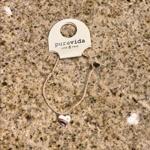 Pura Vida Kids Multicolor Heart Bracelet